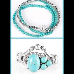 Paparazzi bracelet / with adjustable Ring